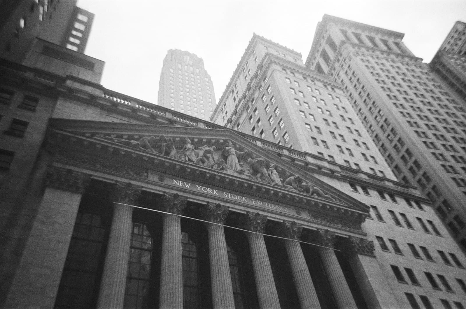 New York-börsens fasad